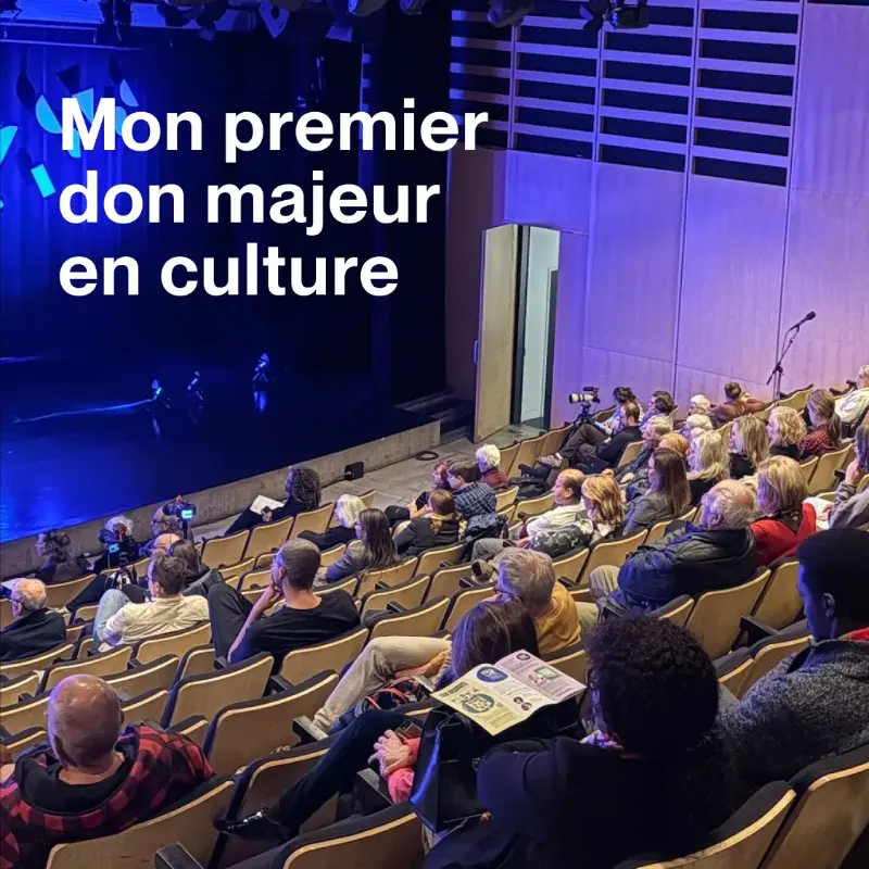 Mon premier don majeur en culture