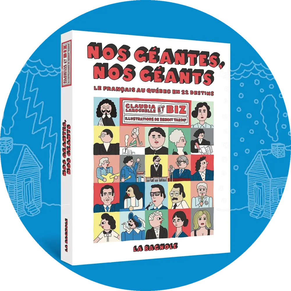 Nos géantes, nos géants - Page couverture