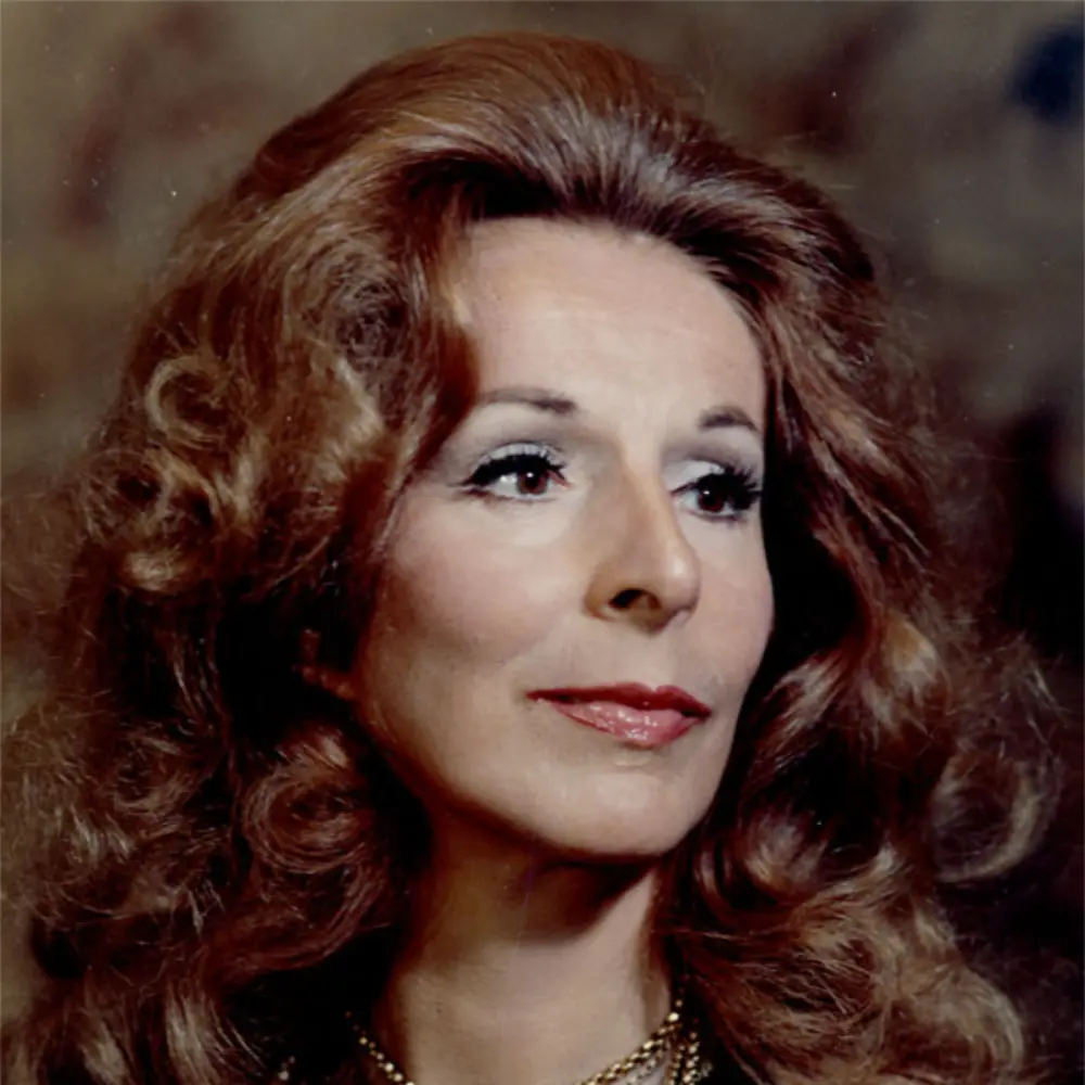 Denise Pelletier en 1972. Photo&nbsp;: Basil Zarov, Bibliothèque et archives Canada.