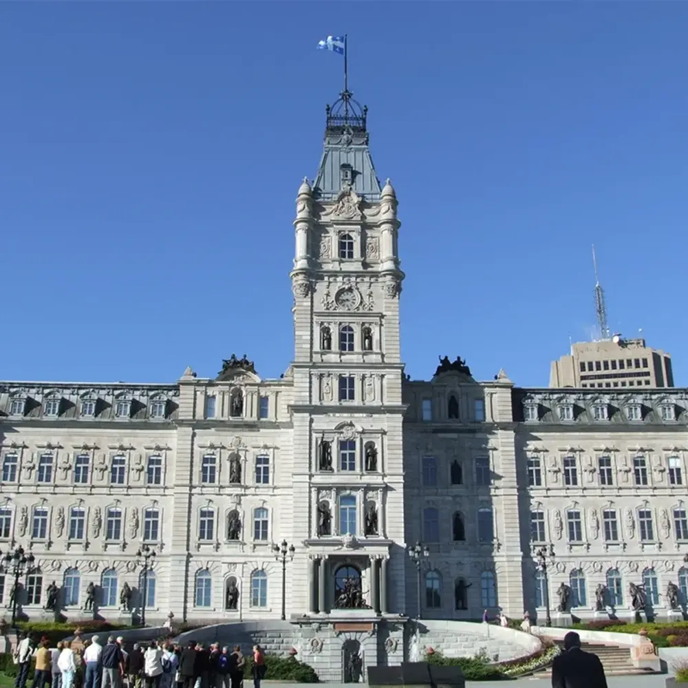 L’Hôtel du Parlement à Québec. Photo : Christophe Finot sous licence CC BY-SA 2.5.