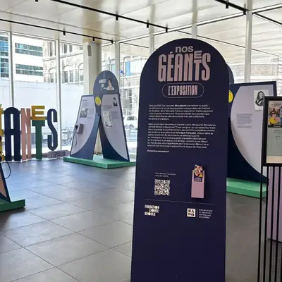 L’exposition a été présentée à la Bibliothèque Gabrielle-Roy de Québec à l’été 2025.