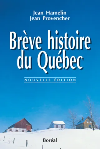 Brève histoire du Québec (page couverture)