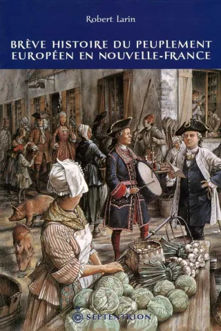 Brève histoire du peuplement européen en Nouvelle-France (page couverture)