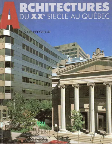 Architectures du XXe siècle au Québec (page couverture)