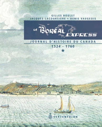 Le Boréal Express. Journal d’histoire du Canada (page couverture)