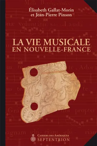 La vie musicale en Nouvelle-France (page couverture)