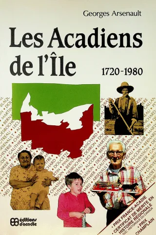 Les Acadiens de l’Île. 1720-1980 (page couverture)