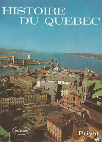 Histoire du Québec (page couverture)