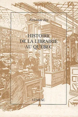 Histoire de la librairie au Québec (page couverture)