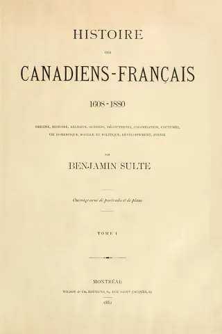 Histoire des Canadiens-français, 1608-1880