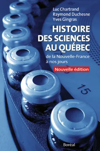 Histoire des sciences au Québec de la Nouvelle-France à nos jours (page couverture)