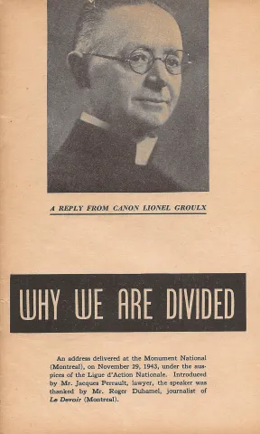 Why We Are Divided (page couverture)