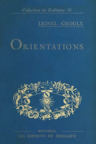Orientations (page couverture)