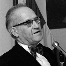 Allocution de François-Albert Angers lors du 100e anniversaire de la naissance de Lionel Groulx, le 21 janvier 1978. Archives HEC Montréal.