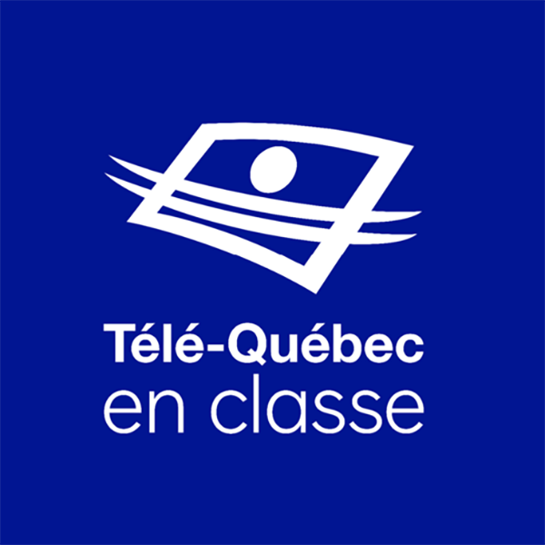 Logo de Télé-Québec en classe